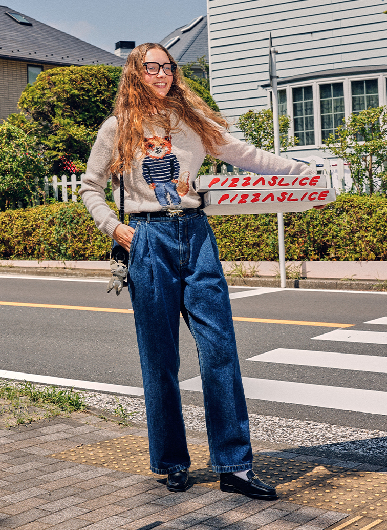 PLEATED JEANS 詳細画像 Indigo 5