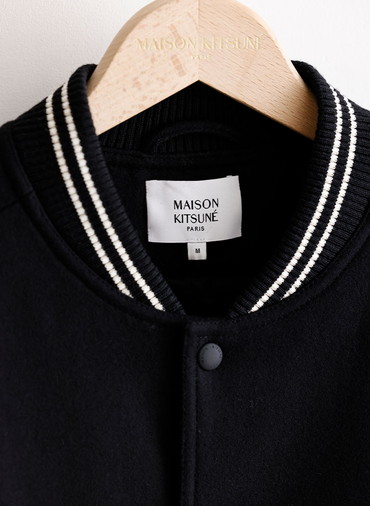 VARSITY TEDDY BLOUSON 詳細画像 Black 3