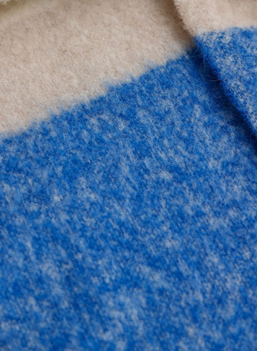 ALPACA STRIPED SCARF 詳細画像 Blue 4