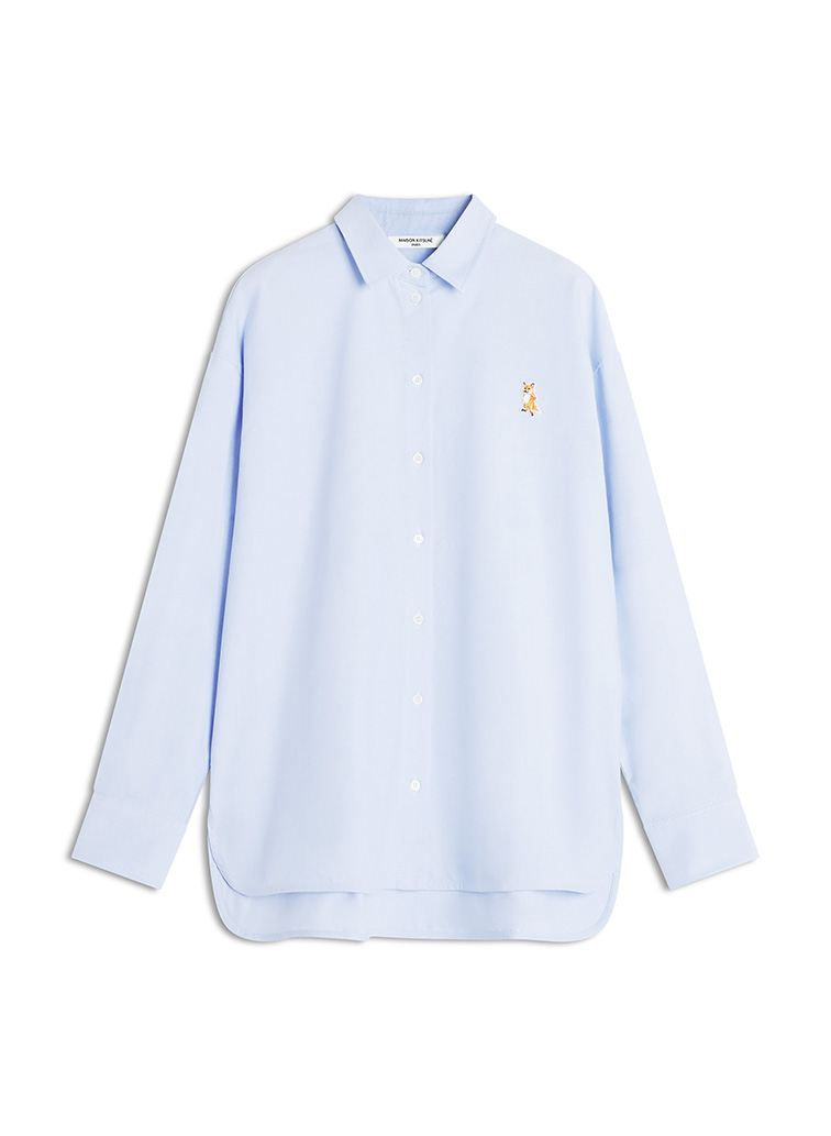 LADY FOX CASUAL SHIRT 詳細画像 Saxe Blue 1