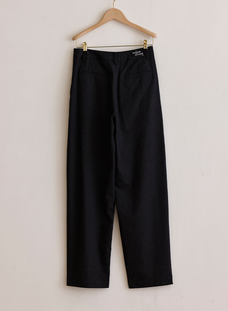 DOUBLE PLEATED PANTS 詳細画像 Dark Gray 2