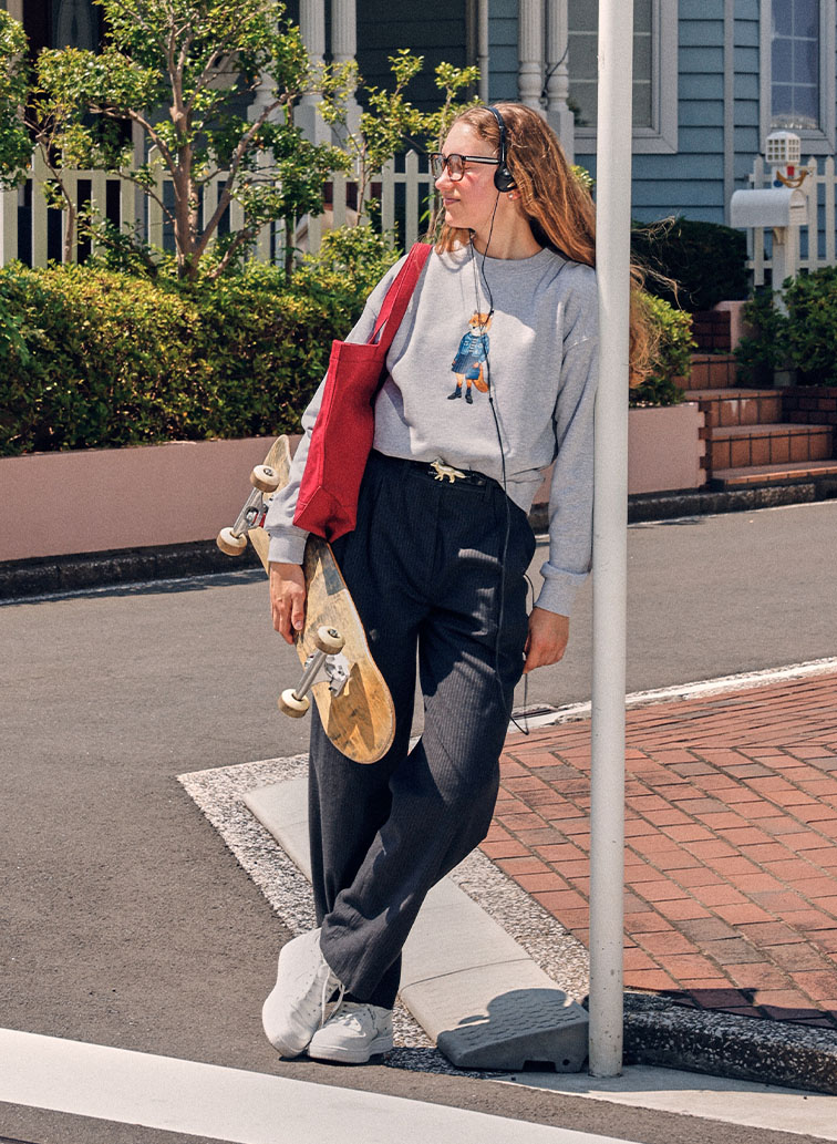 DOUBLE PLEATED PANTS 詳細画像 Dark Gray 5