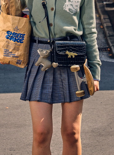 MINI PLEATED SKIRT