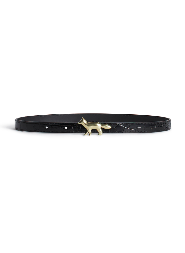 PROFILE FOX LEATHER BELT 詳細画像 Black 1