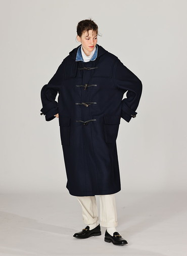 DUFFEL COAT【MONTGOMERY】 [UNISEX] 詳細画像 Navy 10