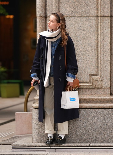 DUFFEL COAT【MONTGOMERY】 [UNISEX] 詳細画像 Navy 7