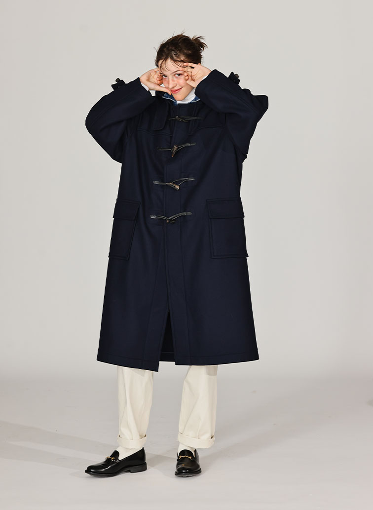 DUFFEL COAT【MONTGOMERY】 [UNISEX] 詳細画像 Navy 9