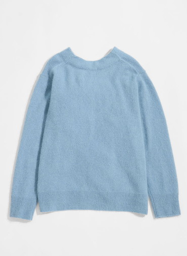 BRUSHED CARDIGAN 詳細画像 Saxe Blue 2