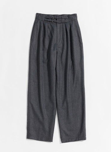 【NEW】SAXONY GURKHA TROUSERS [UNISEX] 詳細画像 Gray 1