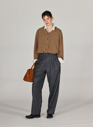 【NEW】SAXONY GURKHA TROUSERS [UNISEX] 詳細画像 Gray 2