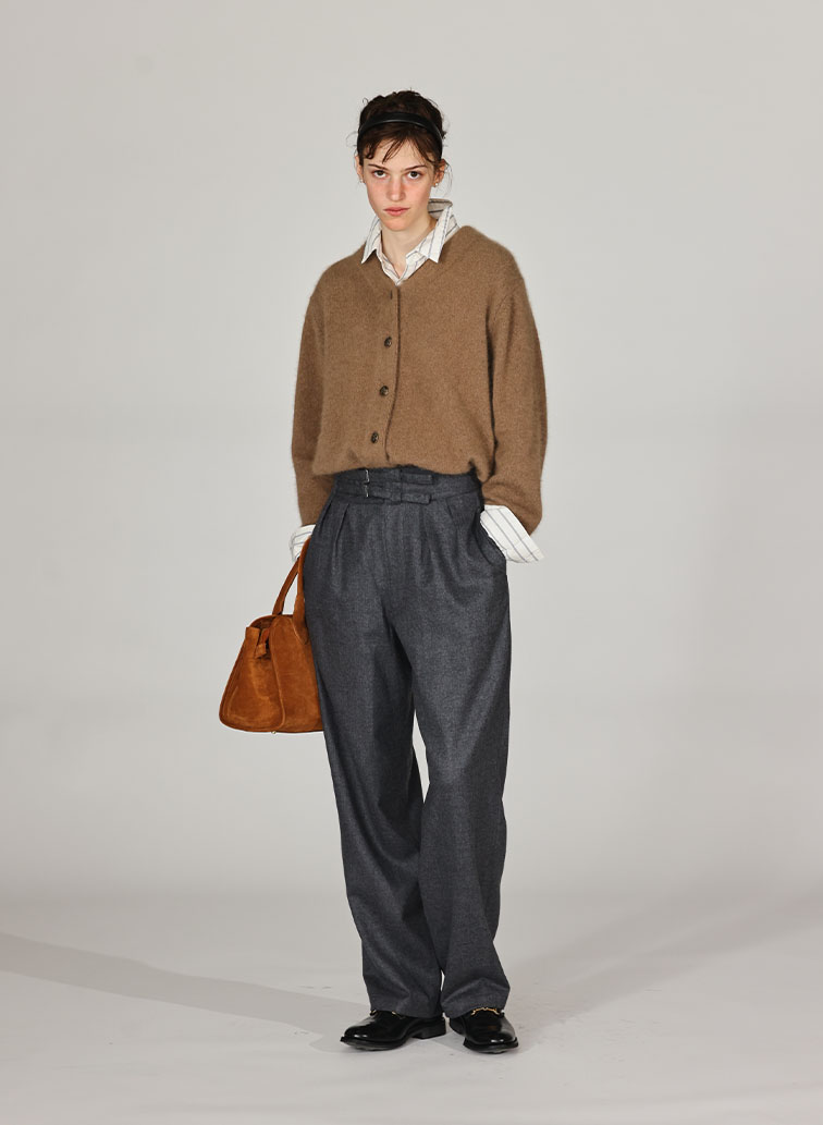【NEW】SAXONY GURKHA TROUSERS [UNISEX] 詳細画像 Gray 3