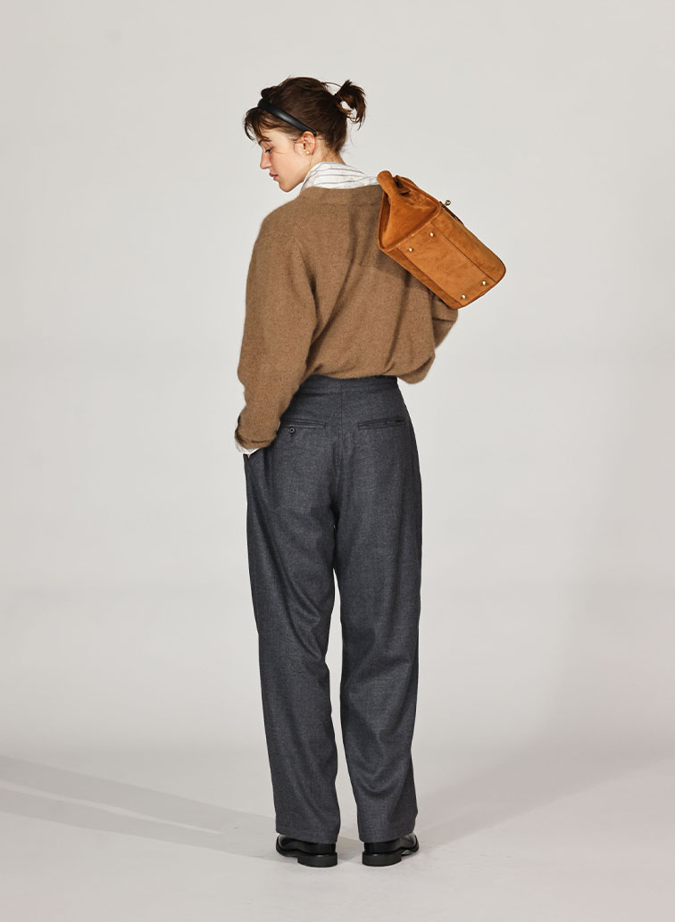 【NEW】SAXONY GURKHA TROUSERS [UNISEX] 詳細画像 Gray 5