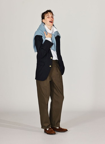 【NEW】DOUBLE BELTED GURKHA TROUSERS [UNISEX] 詳細画像 Khaki 7