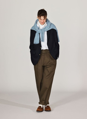 【NEW】DOUBLE BELTED GURKHA TROUSERS [UNISEX] 詳細画像 Khaki 9
