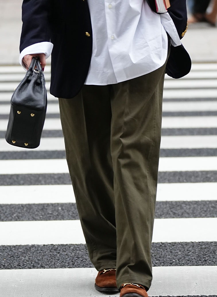 【NEW】DOUBLE BELTED GURKHA TROUSERS [UNISEX] 詳細画像 Khaki 1