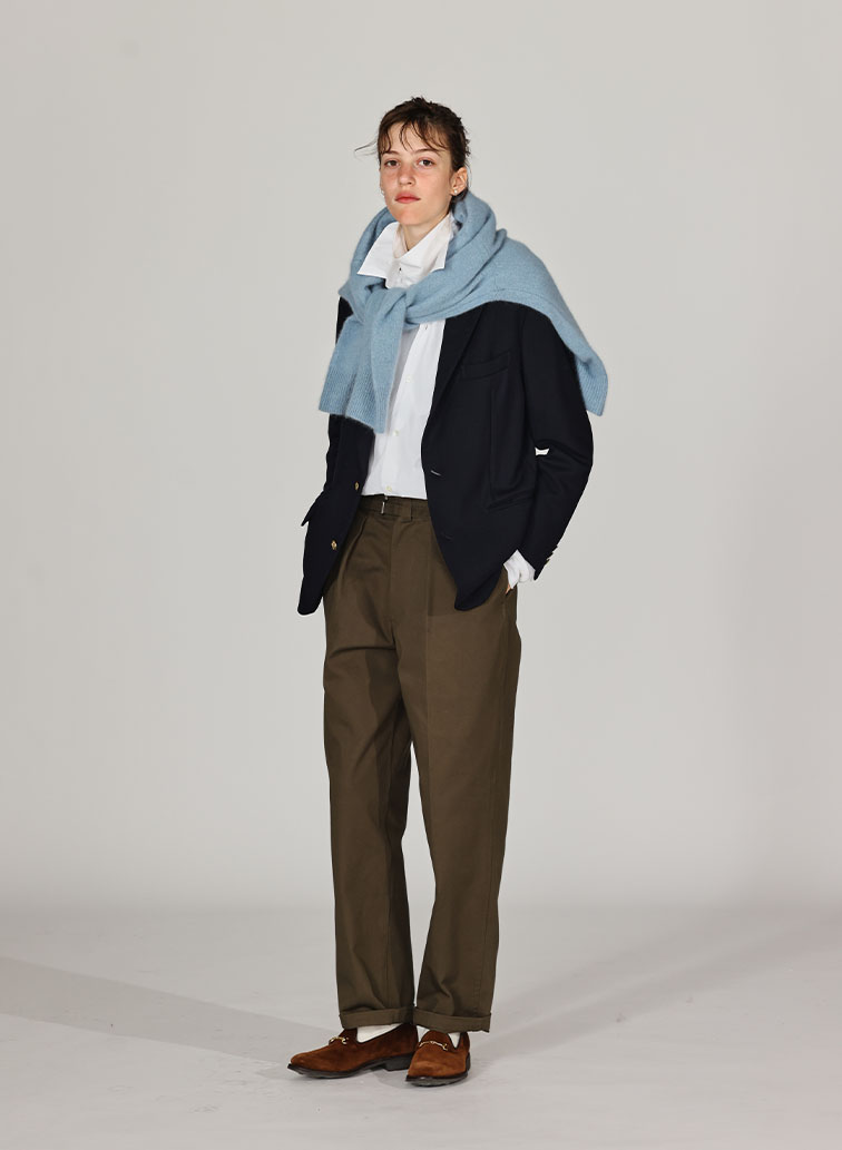 【NEW】DOUBLE BELTED GURKHA TROUSERS [UNISEX] 詳細画像 Khaki 8
