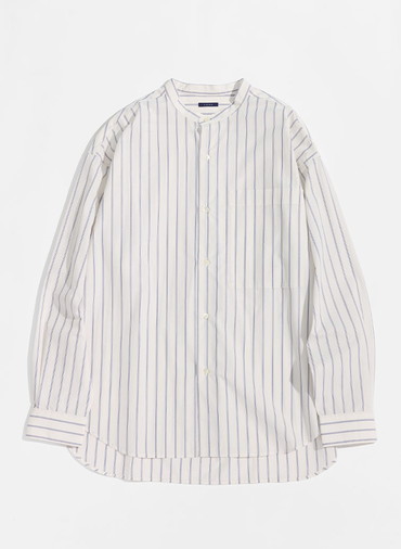 BAND COLLAR SHIRTS [UNISEX] 詳細画像 Blue 1