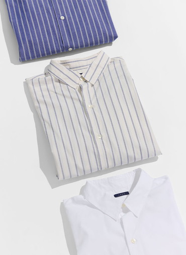 REGULAR COLLAR SHIRTS [UNISEX] 詳細画像 Blue 7