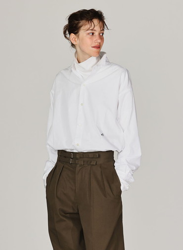 REGULAR COLLAR SHIRTS [UNISEX] 詳細画像 White 1