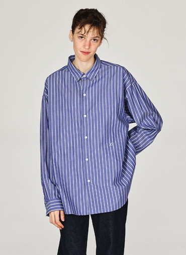REGULAR COLLAR SHIRTS [UNISEX] 詳細画像 Blue 1