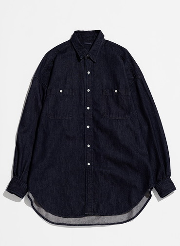 DOUBLE POCKETS SHIRTS 詳細画像 Indigo 1
