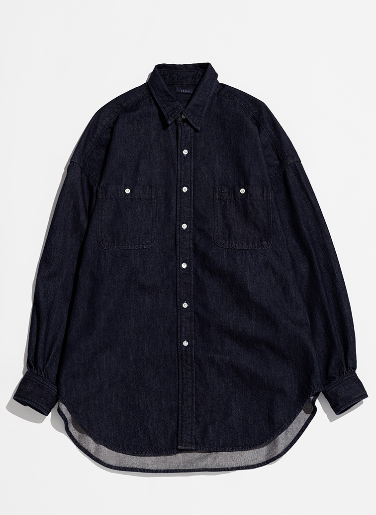 DOUBLE POCKETS SHIRTS 詳細画像 Indigo 1