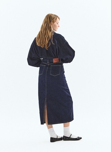 DENIM SKIRT 詳細画像 Indigo 5