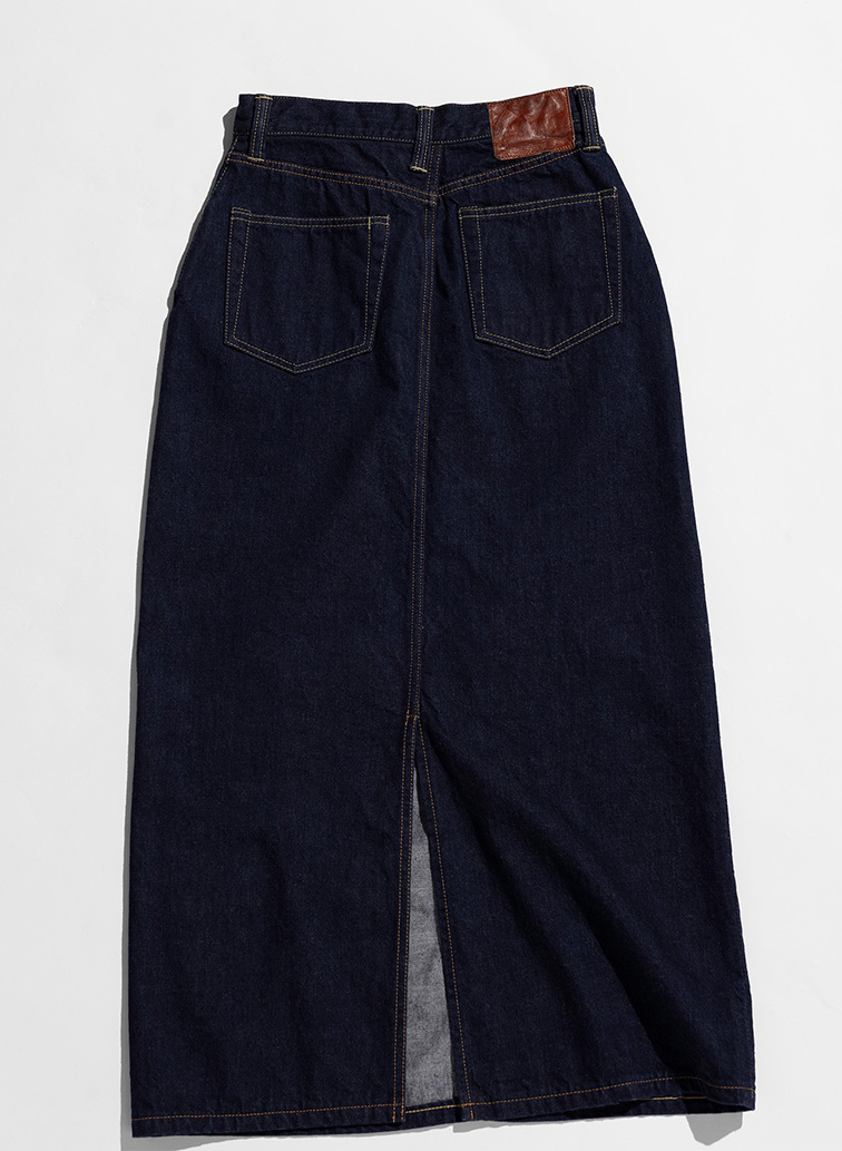 DENIM SKIRT 詳細画像 Indigo 2