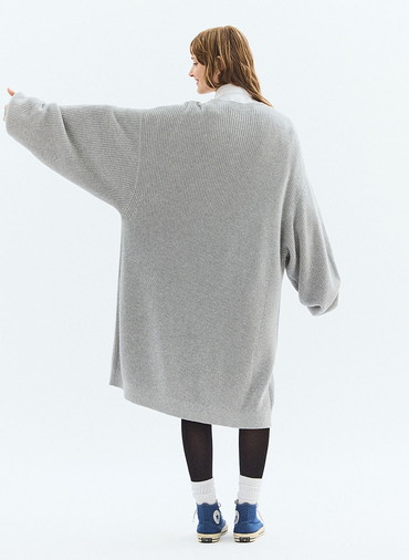 V NECK ONEPIECE 詳細画像 Light Gray 5