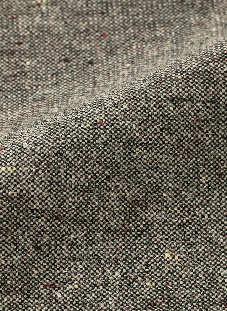 【ウォッシャブル】Nep Tweed ベルトベイカーパンツ 詳細画像 Gray 7