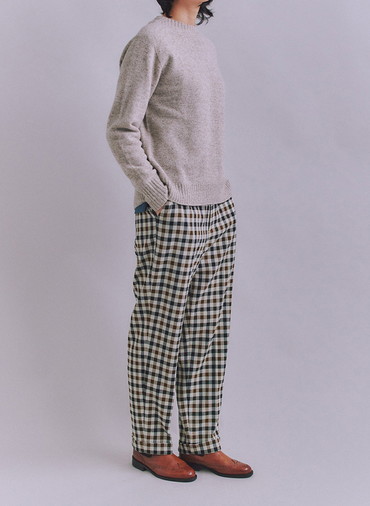 Australia Lamb サドルショルダースリットニット 詳細画像 Beige 2