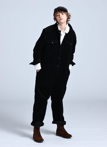 Boiler Suit Washed Corduroy