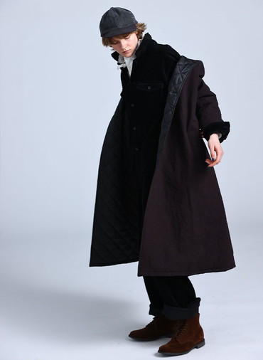 Boiler Suit Washed Corduroy 詳細画像 Black 5