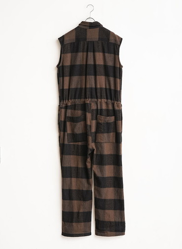 Drawstring Sleeveless Boilersuit 詳細画像 Other 2