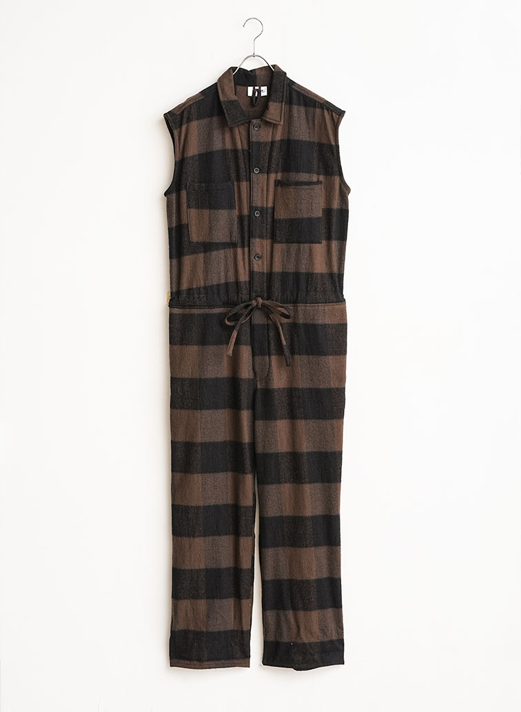 Drawstring Sleeveless Boilersuit 詳細画像 Other 1