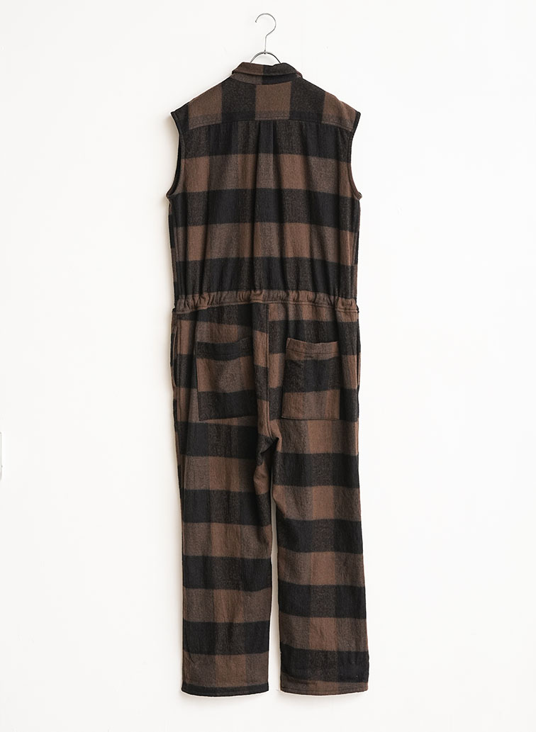 Drawstring Sleeveless Boilersuit 詳細画像 Other 2