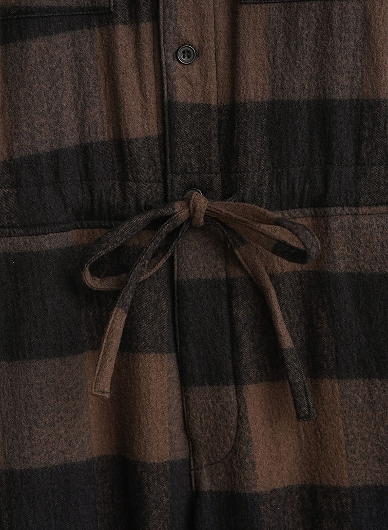 Drawstring Sleeveless Boilersuit 詳細画像 Other 4