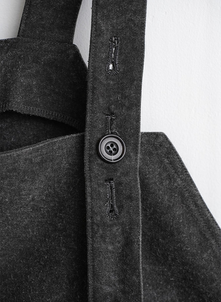 New Bib and Brace Overall 詳細画像 Charcoal Gray 3