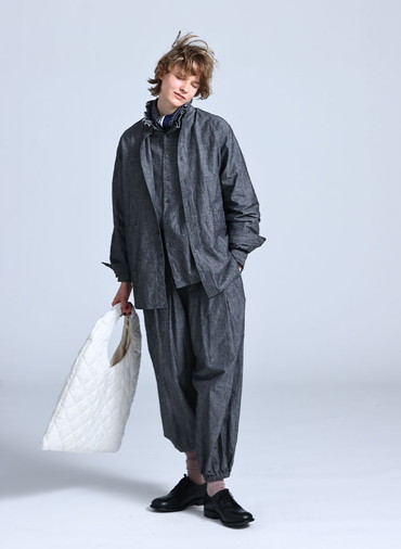 Wide Tuck Easy PT 詳細画像 Black 4