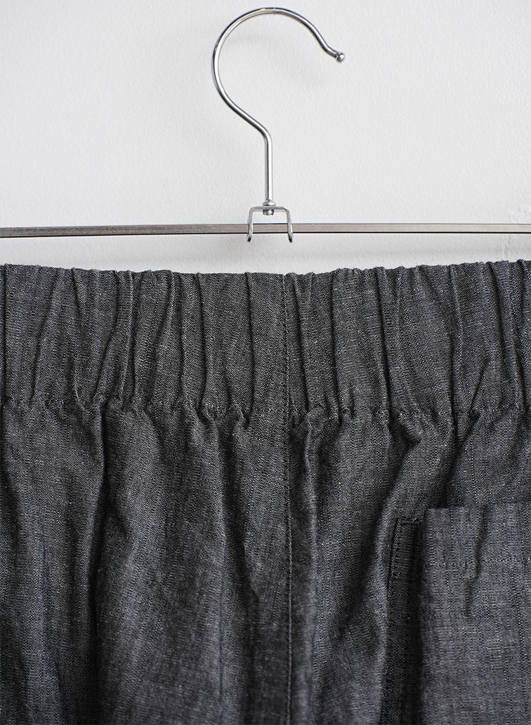 Wide Tuck Easy PT 詳細画像 Black 3