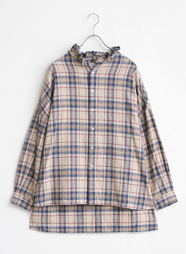 Ruffle Shirts  詳細画像 Indigo 1