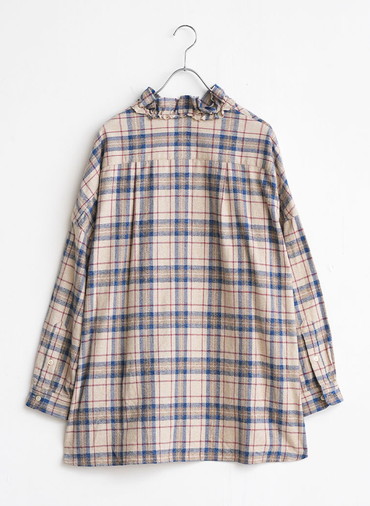 Ruffle Shirts  詳細画像 Indigo 2