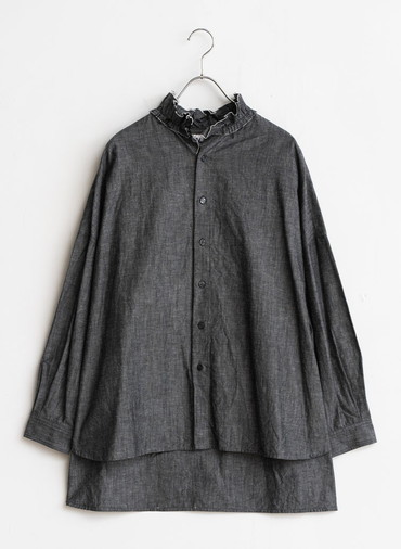 Ruffle Shirts  詳細画像 Black 1