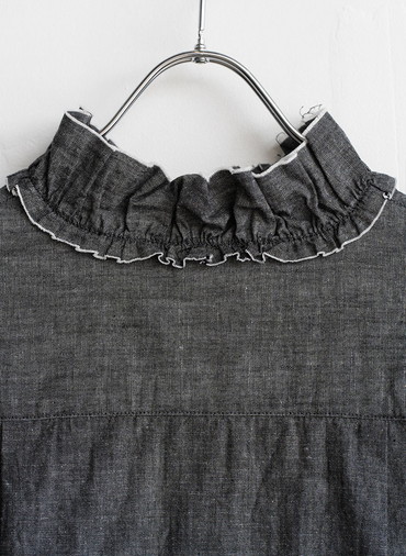 Ruffle Shirts  詳細画像 Black 4