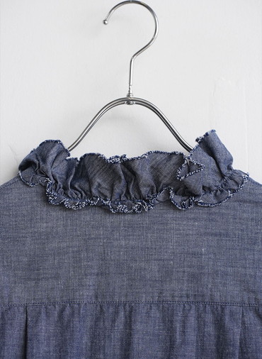 Ruffle Shirts  詳細画像 Indigo 4