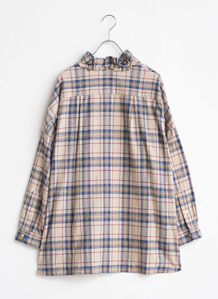 Ruffle Shirts  詳細画像 Indigo 2