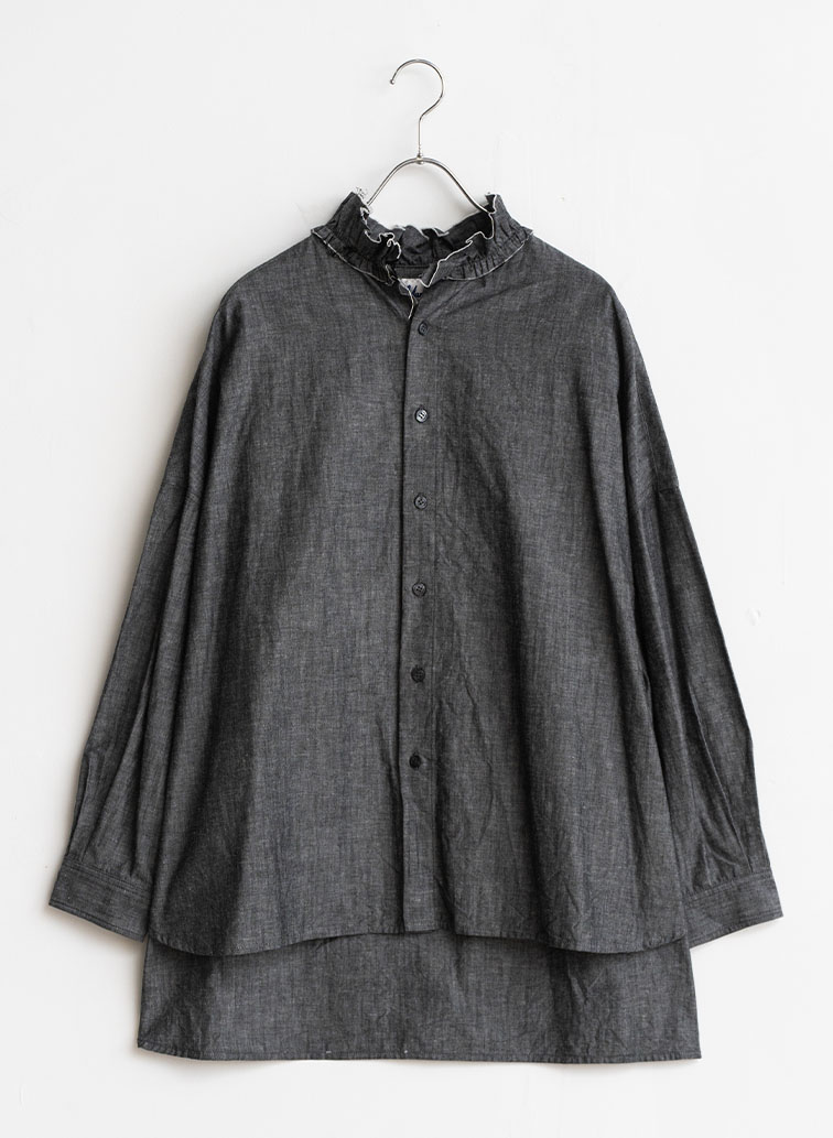 Ruffle Shirts  詳細画像 Black 1