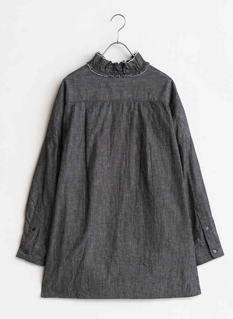 Ruffle Shirts  詳細画像 Black 2