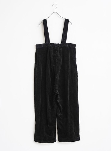 High rise brace trousers 詳細画像 Black 2