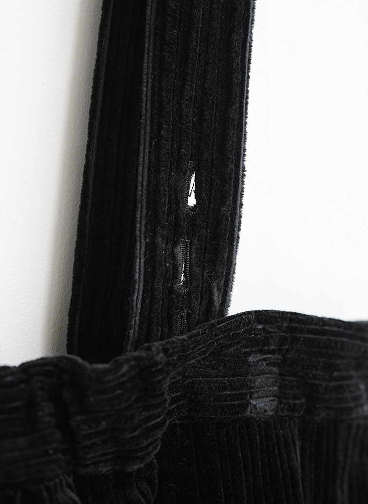 High rise brace trousers 詳細画像 Black 4